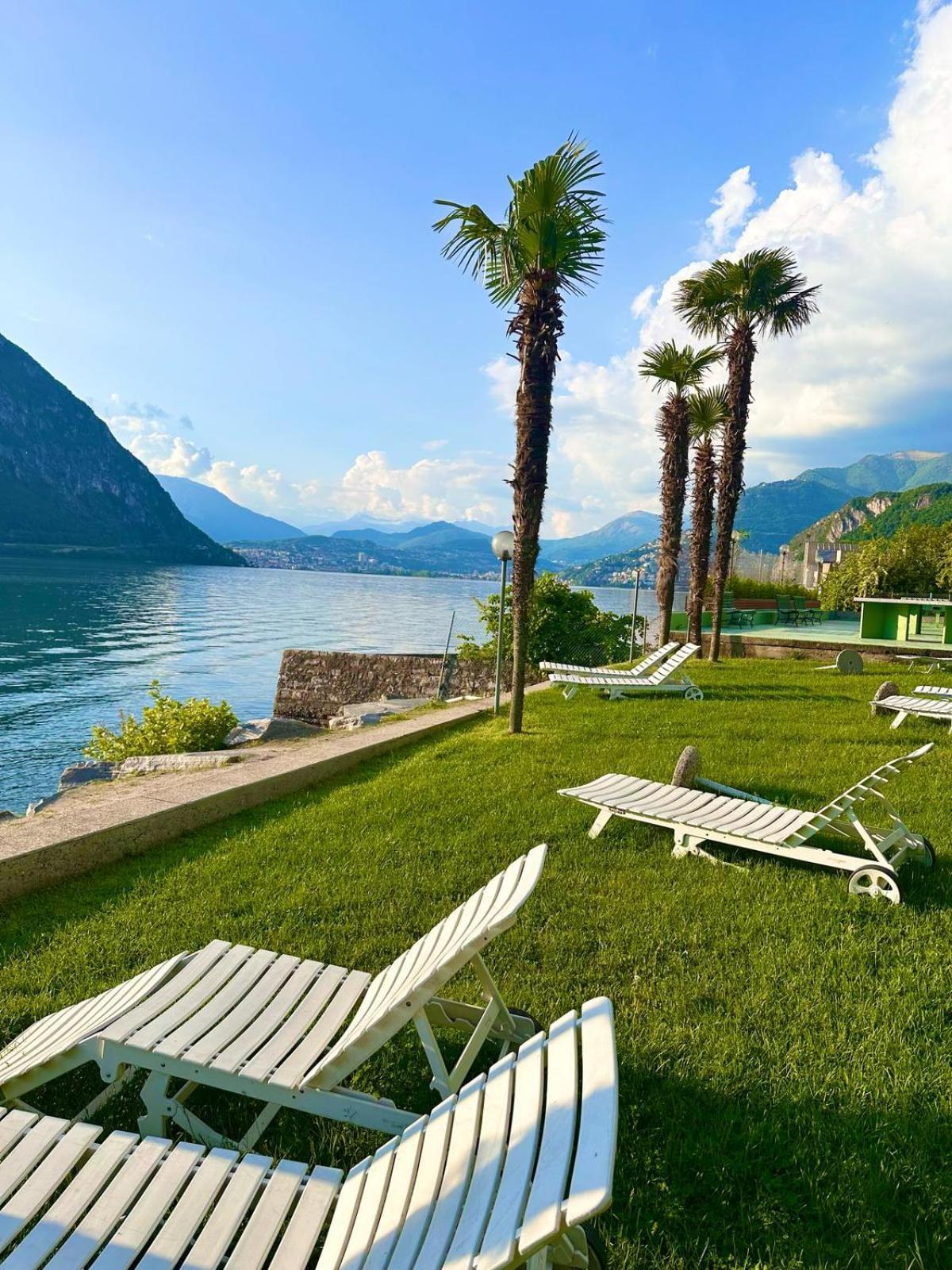 Miralago -Wonderful Lake View Bissone Exterior photo